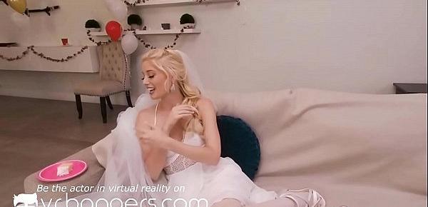  VR BANGERS Bride cheating on husband with bridesmaid